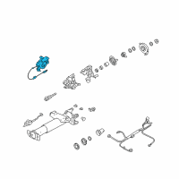 OEM 2008 Chevrolet Impala Control Asm, Automatic Transmission Diagram - 19150054