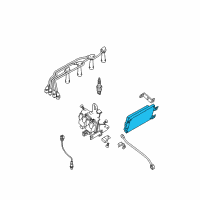 OEM Kia Spectra5 Engine Computer Ecu Ecm Diagram - 3913023515