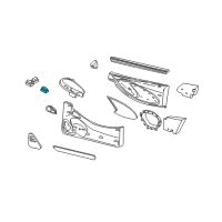 OEM 1998 Ford Escort Lock Switch Diagram - F4ZZ-14028-A