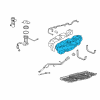 OEM Lincoln Navigator Fuel Tank Diagram - 7L1Z-9002-A