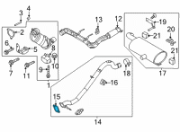 OEM 2021 Ford Bronco GASKET Diagram - MB3Z-9450-B