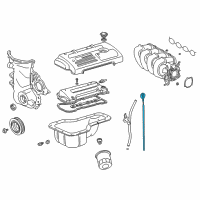 OEM Toyota Dipstick Diagram - 15301-22050