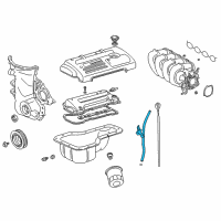 OEM Toyota Corolla Guide Tube Diagram - 11452-22031