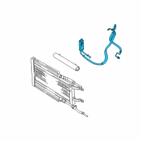 OEM 1997 Dodge B2500 Cooler Diagram - 52038163