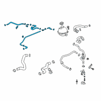 OEM 2018 GMC Terrain Overflow Hose Diagram - 84390533