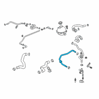 OEM 2018 Chevrolet Equinox Outlet Hose Diagram - 84129288