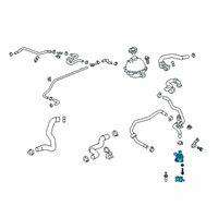 OEM 2022 GMC Terrain Auxiliary Pump Diagram - 23463177