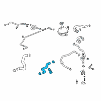 OEM 2018 Chevrolet Equinox Upper Hose Diagram - 84129276