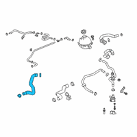 OEM 2018 Chevrolet Equinox Upper Hose Diagram - 84129280