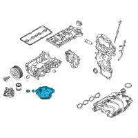 OEM Nissan Juke Pan Assy Oil Diagram - 11110-1KC0B