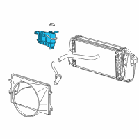OEM 2004 Lincoln Navigator Reservoir Diagram - 3L3Z-8A080-AB
