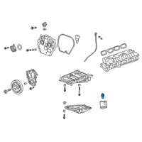 OEM Cadillac CT4 By-Pass Valve Diagram - 55495106