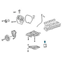 OEM Cadillac By-Pass Valve Diagram - 55495106