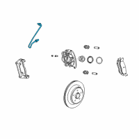 OEM 2003 Dodge Ram 2500 Van Line-Brake Diagram - 52009458AF