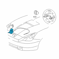 OEM 2000 Toyota Celica Actuator Diagram - 88200-20170