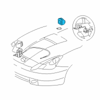 OEM 2003 Toyota Celica Module Diagram - 88240-20461