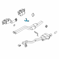 OEM 2011 BMW Z4 Connection Plate Diagram - 18-30-7-586-704