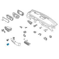 OEM Hyundai Equus Lamp Assembly-Foot Diagram - 97288-3N100