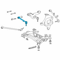 OEM Lexus LS430 Link Sub-Assy, Toe Control, RH Diagram - 48705-50020