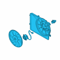 OEM Hyundai Tucson Blower Assembly Diagram - 25380-D3100