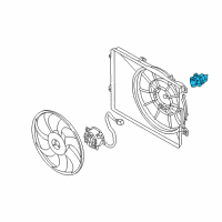 OEM 2020 Kia Sportage Fan Controller Diagram - 25385D3000