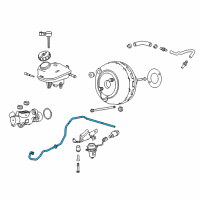 OEM Cadillac XTS Inlet Tube Diagram - 23226568