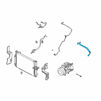 OEM 2007 Infiniti G35 Pipe-Front Cooler, Low Diagram - 92450-3WK0A