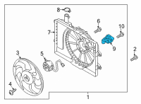 OEM Hyundai Resistor Diagram - 25385-AA000