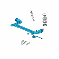 OEM 2004 Saturn Ion Rear Axle Kit Diagram - 15276261