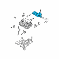 OEM Hyundai Ioniq Water Coolant Expansion Tank Diagram - 25430-G2800