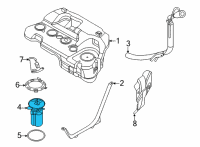 OEM Ford Maverick SENDER AND PUMP ASY Diagram - NZ6Z-9H307-A