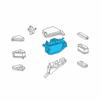 OEM 2014 Toyota Highlander Relay Box Diagram - 82740-0E020