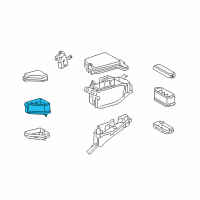 OEM Toyota Highlander Relay Box Diagram - 82740-0E030