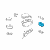 OEM 2015 Toyota Highlander Relay Box Diagram - 82740-0E050