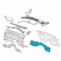 OEM 2019 Chevrolet Camaro Insulator Diagram - 84015609