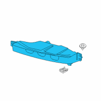 OEM BMW 640i xDrive Gran Coupe Fog Light, Led, Left Diagram - 63-17-7-234-927