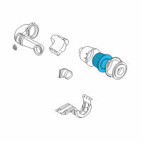 OEM 2004 Ford Excursion Filter Diagram - F5OZ-9601-BA