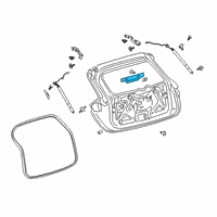 OEM Lincoln HINGE ASY Diagram - LJ7Z-7842900-A