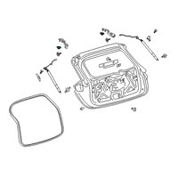 OEM Lincoln DRIVE MOTOR Diagram - LJ7Z-14B350-E