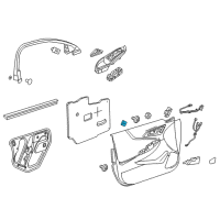 OEM Chevrolet Malibu Lock Switch Diagram - 84470962