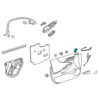 OEM 2019 Chevrolet Malibu Memory Switch Diagram - 23466499