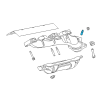 OEM Ram Stud-Double Ended Diagram - 6511102AA