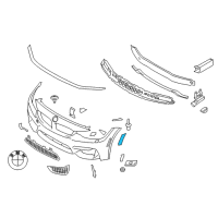 OEM 2015 BMW M3 Side Marker Light, Right Diagram - 63-14-7-848-582