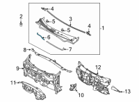 OEM 2021 Hyundai Elantra Hose Diagram - 17925-04043