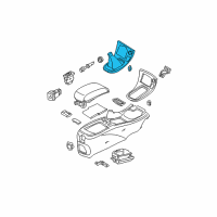 OEM 2002 Nissan Maxima Boot-Console Diagram - 96935-5Y800