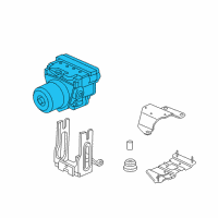 OEM Acura MDX Modulator Assembly Diagram - 57110-S9V-A51