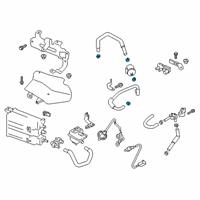 OEM 2021 Nissan Titan XD Clamp-Hose Diagram - 16439-42L0B