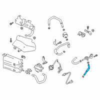 OEM 2021 Infiniti QX50 Hose-Anti Evaporation Control Diagram - 14912-5NA0A