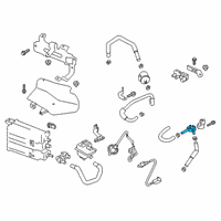 OEM 2020 Infiniti QX50 Valve Assy-Check Diagram - 14830-3YM0A