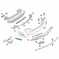 OEM 2013 Lincoln MKZ Side Marker Lamp Diagram - DP5Z-15A201-A